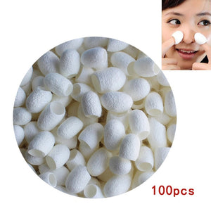 Exfoliating Silkworm Cocoons