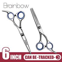 Load image into Gallery viewer, 6 inch Cutting Thinning and Styling  Hair Scissors
