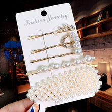 Load image into Gallery viewer, Fashionable Pearl Hair Clips
