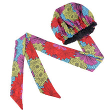 Load image into Gallery viewer, Silk Print Double Layer Headwrap
