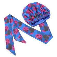 Load image into Gallery viewer, Silk Print Double Layer Headwrap
