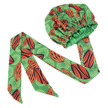 Load image into Gallery viewer, Silk Print Double Layer Headwrap
