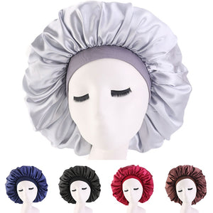 Large Elastic Band Satin Bonnet