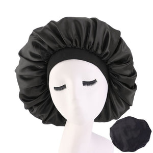 Large Elastic Band Satin Bonnet