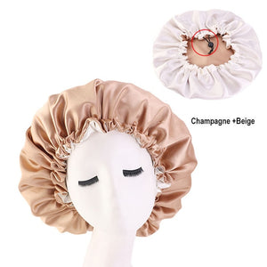 Reversible Satin Bonnet