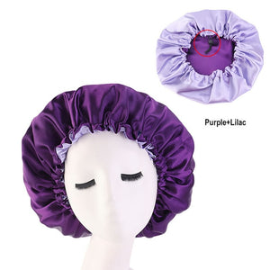 Reversible Satin Bonnet