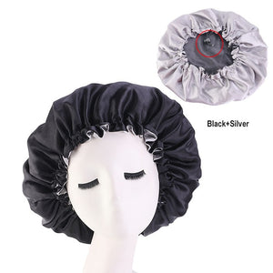 Reversible Satin Bonnet